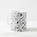 Mug Snoopy Smile Giggle Lauder Motif<br><div class="desc">Jetez un oeil à ce design super mignon avec Snoopy amusant diverses poses.</div>