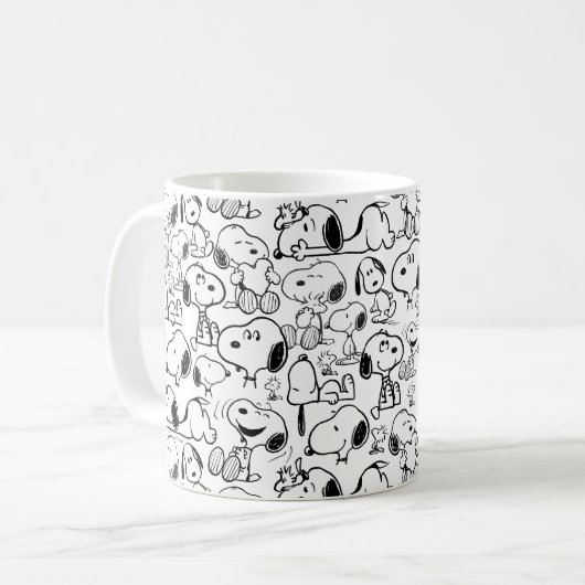 Mug Snoopy Smile Giggle Lauder Motif (Devant gauche)