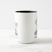 Mug Snoopy, Woodstock & Charlie Brown sur un chariot (Centre)