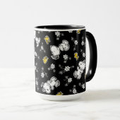 Mug Snoopy & Woodstock Fun & Flowers (Devant droit)
