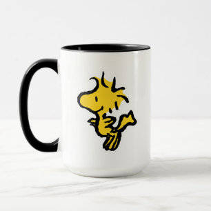 Mug Snoopy & Woodstock Fun & Flowers