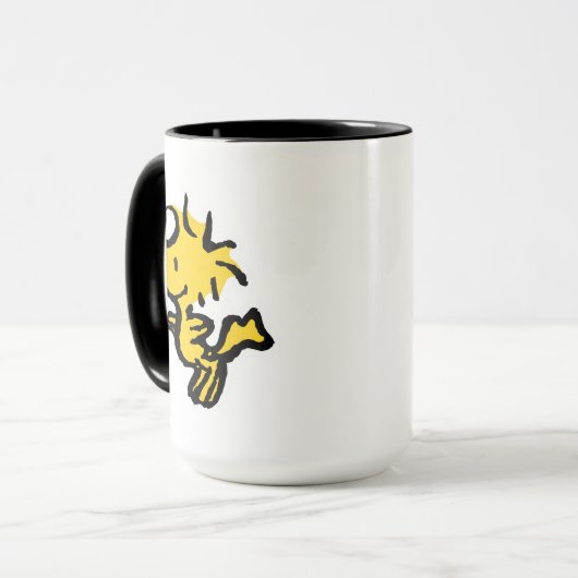 Mug Snoopy & Woodstock Fun & Flowers (Devant gauche)