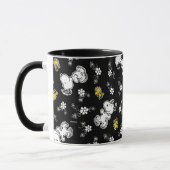 Mug Snoopy & Woodstock Fun & Flowers (Gauche)