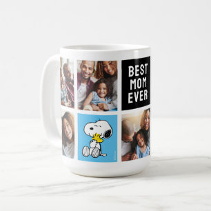 Mug Snoopy & Woodstock Meilleur collage de maman