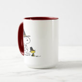 Mug Snoopy & Woodstock Pilgrim (Devant gauche)
