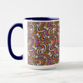 Mug Snoopy & Woodstock Vibes Super Motif violet (Gauche)
