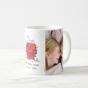 Mug Snoopy's Christmas Doghouse Meilleur papa - Phot