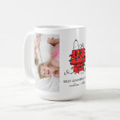 Mug Snoopy's Christmas Doghouse | Meilleure grand-mère (Devant gauche)