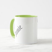 Mug Snooty Snobby Llama personnalisé (Devant gauche)