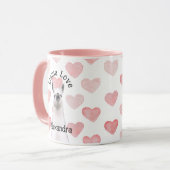 Mug Snooty Snobby Llama personnalisé (Devant gauche)
