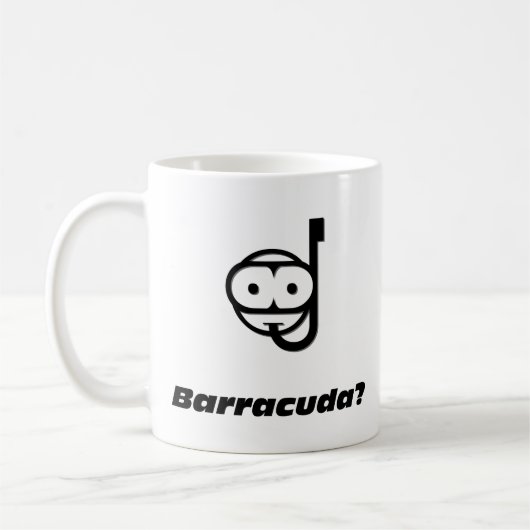 Mug Snorkel barracuda (Gauche)