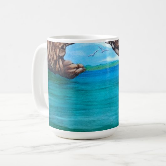 Mug Snorkeling au paradis (Devant gauche)
