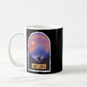 Mug Snort Pines Not Lines Bigfoot Sasquatch Hiking Hik (Gauche)