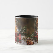 Mug Snow globe with cute Bear (Centre)