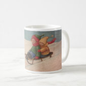Mug Snow Sledding (Devant droit)