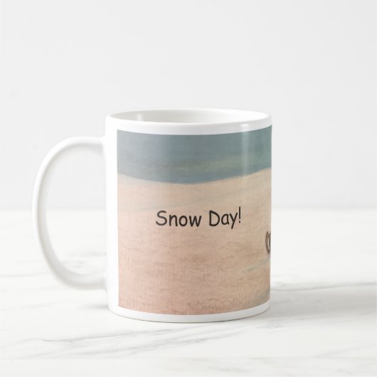 Mug Snow Sledding (Gauche)