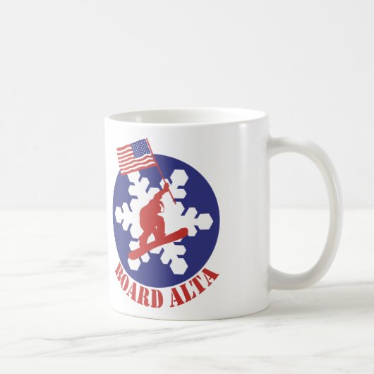 Mug Snowboard Alta (Droite)