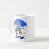 Mug Snowboard Colorado (Devant gauche)