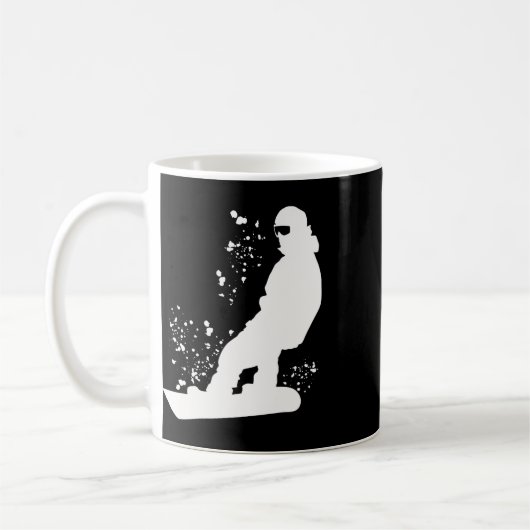 Mug Snowboard coloré Snowboard Snowboard 11 (Gauche)