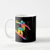 Mug Snowboard coloré Snowboard Snowboard 22 (Gauche)