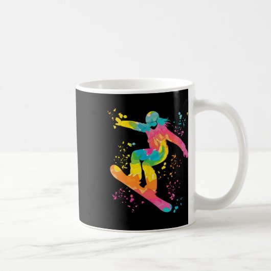 Mug Snowboard coloré Snowboard Snowboard 22 (Droite)
