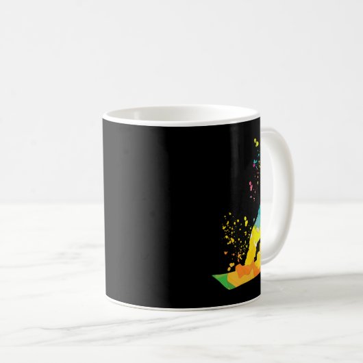Mug Snowboard coloré Snowboard Snowboard 30 (Devant droit)