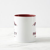 Mug snowboard de Park City Utah (Centre)