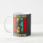 Mug Snowboard Don't Follow Me I Do Stud Things Winter  (Gauche)