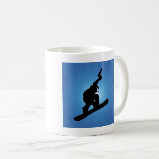Mug Snowboard Outlaw (Devant droit)