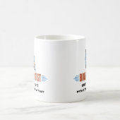 Mug Snowboard personnalisé (Centre)