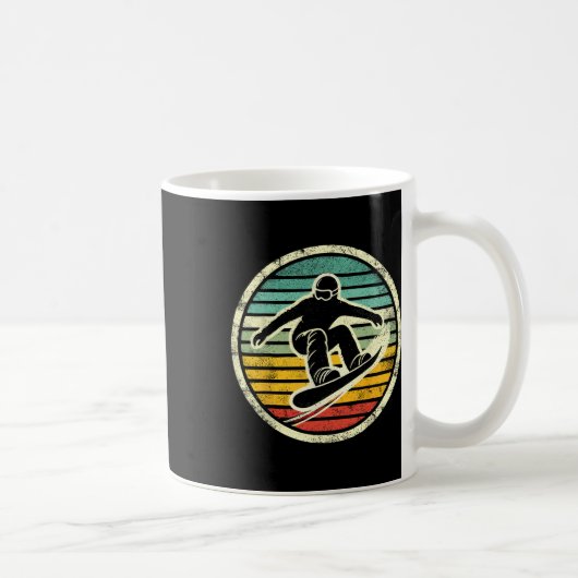 Mug Snowboard Retro Snowboard Snowboard Extreme S (Droite)