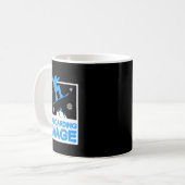 Mug Snowboard Savage Enfants Cool Jeunes Freestyle Nei (Devant gauche)