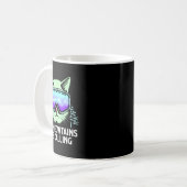 Mug Snowboard Ski Art Pour Hommes Femmes Hiver S (Devant gauche)