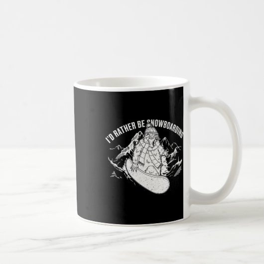 Mug Snowboard Ski Snowboard Activité compétitive (Droite)