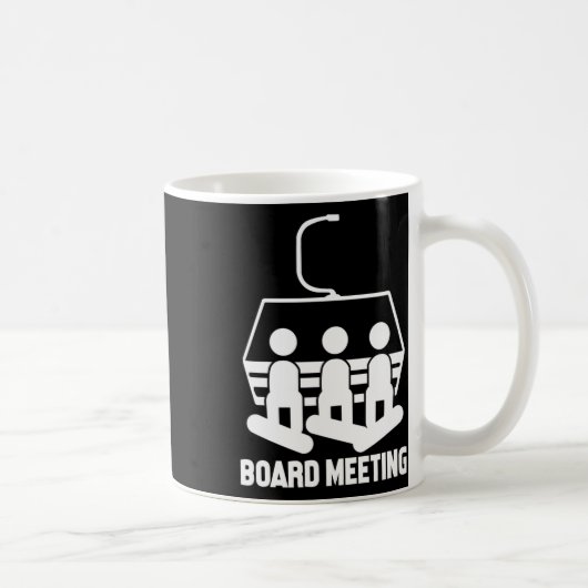 Mug Snowboard Snowboard Funny Snowboard (Droite)