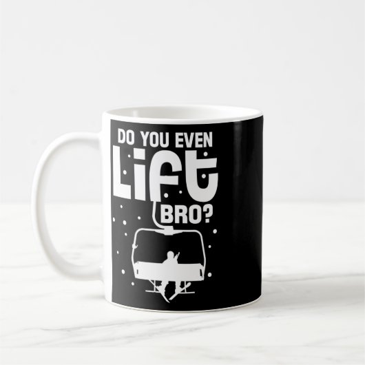 Mug Snowboard Snowboard Funny Snowboard 1 (Gauche)