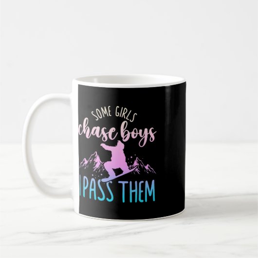 Mug Snowboard Snowboard Quelques Filles Chase Boys I P (Gauche)