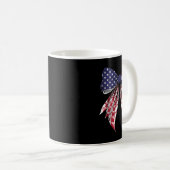 Mug Snowboard Snowboard Snowboard 4 juillet Ame (Devant droit)