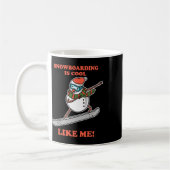 Mug Snowboard Snowman Snowboard Snowboard (Gauche)