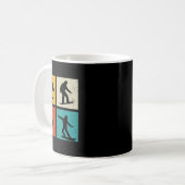 Mug Snowboard Style Libre Snowboard Snowboard Extr (Devant gauche)