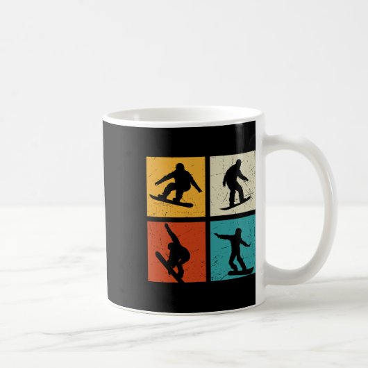 Mug Snowboard Style Libre Snowboard Snowboard Extr (Droite)