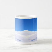 Mug Snowboard sur la pente de neige, Journée des oisea (Centre)