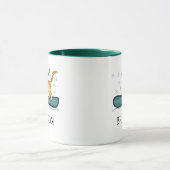 Mug Snowboard Tabby PERSONNALISER de chat IT (Centre)