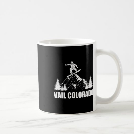 Mug Snowboard Vail Colorado Snowboard (Droite)