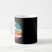 Mug Snowboarder Dinosaur Snowboard Winter Sports Snowb (Devant gauche)