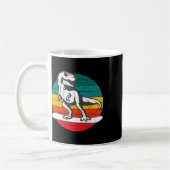 Mug Snowboarder Dinosaur Snowboard Winter Sports Snowb (Gauche)