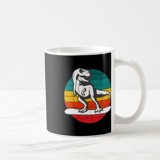 Mug Snowboarder Dinosaur Snowboard Winter Sports Snowb (Droite)