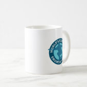 Mug Snowboarder le plus Okayest du monde conception hu (Devant droit)