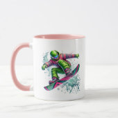Mug Snowboardeur (Gauche)