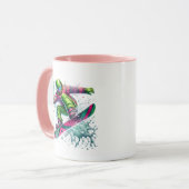 Mug Snowboardeur (Devant gauche)